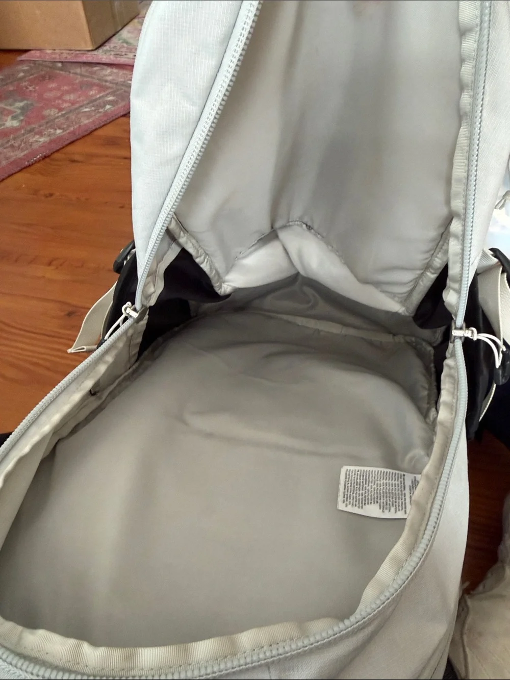 The North Face rugged backpack
